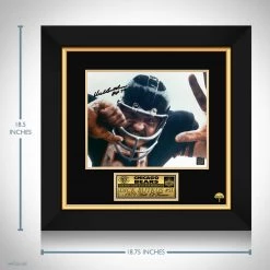 RARE-T Sports Memorabilia Chicago Bears - Dick Butkus Photo Limited Signature Edition Licensed Custom Frame