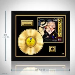 RARE-T Limited Edition Frames Madonna - I'm Breathless Gold LP Limited Signature Edition Studio Licensed Custom Frame