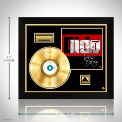 RARE-T Dido - No Angel Gold LP Limited Signature Edition Studio Licensed Custom Frame