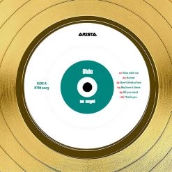 RARE-T Dido - No Angel Gold LP Limited Signature Edition Studio Licensed Custom Frame