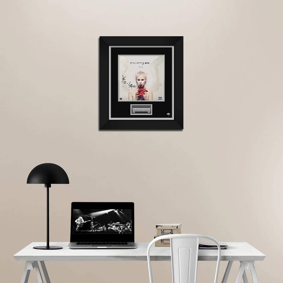 RARE-T Limited Edition Frames Die Antwoord - Ten$ion LP Cover Limited Signature Edition Studio Licensed Custom Frame 2 RARE-T Limited Edition Frames Die Antwoord - Ten$ion LP Cover Limited Signature Edition Studio Licensed Custom Frame