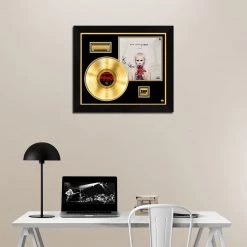 RARE-T Die Antwoord Ten$ion Gold LP Limited Signature Edition Studio Licensed Custom Frame Limited Edition Frames