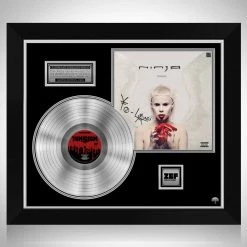 RARE-T Limited Edition Frames Die Antwoord Ten$ion Platinum LP Limited Signature Edition Studio Licensed Custom Frame