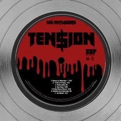 RARE-T Limited Edition Frames Die Antwoord Ten$ion Platinum LP Limited Signature Edition Studio Licensed Custom Frame 14 RARE-T Limited Edition Frames Die Antwoord Ten$ion Platinum LP Limited Signature Edition Studio Licensed Custom Frame