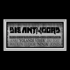 RARE-T Die Antwoord Band Photo Limited Signature Edition Studio Licensed Custom Frame Limited Edition Frames