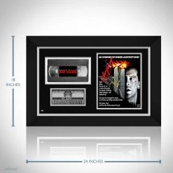 RARE-T Die Hard Photo & VHS Limited Signature Edition Studio Licensed Custom Frame Limited Edition Frames