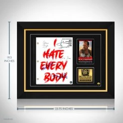 RARE-T Die Hard With A Vengeance Script Limited Signature Edition Studio Licensed Custom Frame