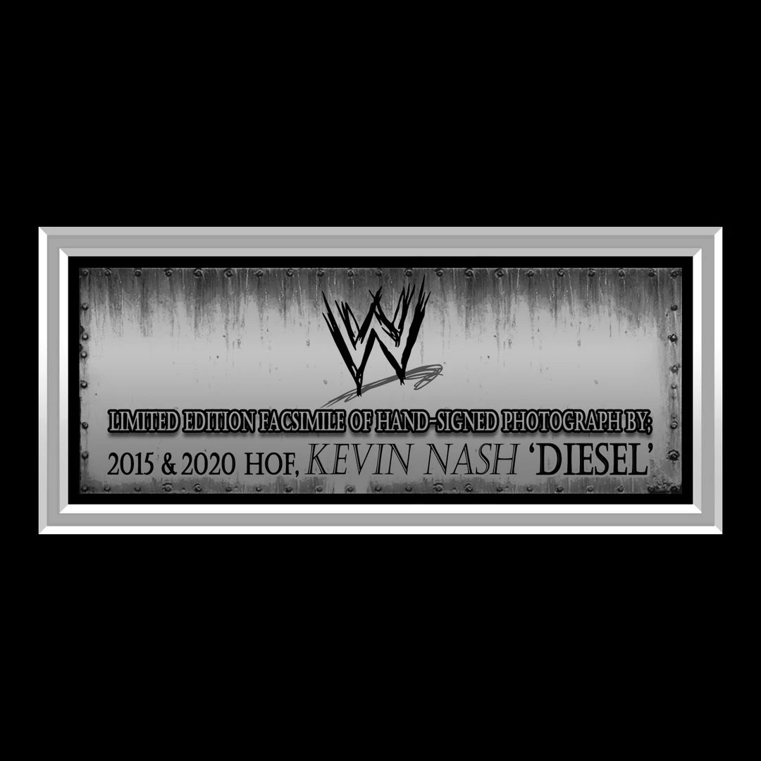 RARE-T NEW WWE - Diesel Kevin Nash Photo Limited Signature Edition Studio Licensed Custom Frame 5 RARE-T NEW WWE - Diesel Kevin Nash Photo Limited Signature Edition Studio Licensed Custom Frame