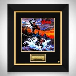 RARE-T Limited Edition Frames Dio - Holy Diver LP Cover Limited Signature Edition Studio Licensed Custom Frame