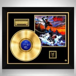 RARE-T Dio Holy Diver Gold LP Limited Signature Edition Studio Licensed Custom Frame Limited Edition Frames