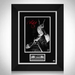 RARE-T Ready To Ship! Ronnie James Dio Memorial Photo Limited Signature Edition Studio Licensed Custom Frame Ready To Ship! 48 Hour Shipping!