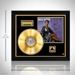 RARE-T Dionne Warwick - Heartbreaker Gold LP Limited Signature Edition Studio Licensed Custom Frame Limited Edition Frames