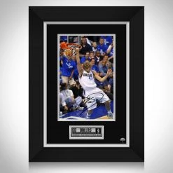 RARE-T Dallas Mavericks - Dirk Nowitzki Photo Limited Signature Edition Studio Licensed Custom Frame NEW