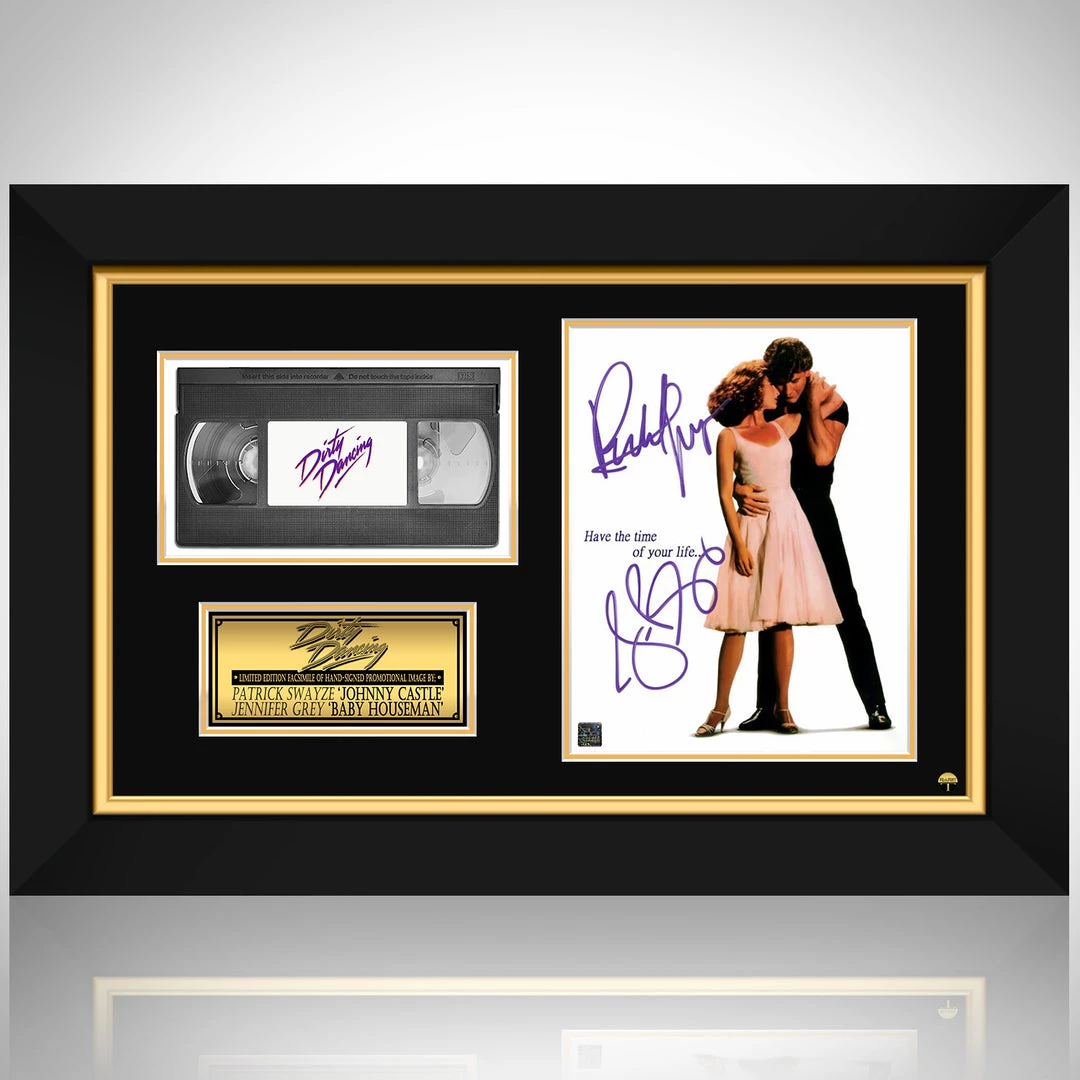 RARE-T Dirty Dancing Photo & VHS Limited Signature Edition Studio Licensed Custom Frame Limited Edition Frames 1 RARE-T Dirty Dancing Photo & VHS Limited Signature Edition Studio Licensed Custom Frame Limited Edition Frames