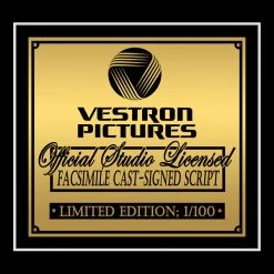 RARE-T Dirty Dancing Script Limited Signature Edition Studio Licensed Custom Frame Limited Edition Frames