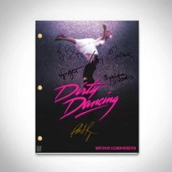 RARE-T Dirty Dancing Script Limited Signature Edition Studio Licensed Custom Frame Limited Edition Frames