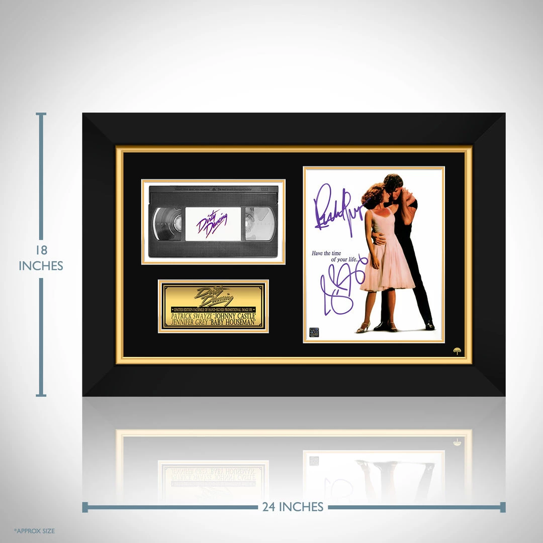 RARE-T Dirty Dancing Photo & VHS Limited Signature Edition Studio Licensed Custom Frame Limited Edition Frames 3 RARE-T Dirty Dancing Photo & VHS Limited Signature Edition Studio Licensed Custom Frame Limited Edition Frames