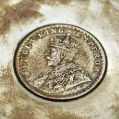 Larbi Antique Sterling Silver '1919 King George V' Medium Disk