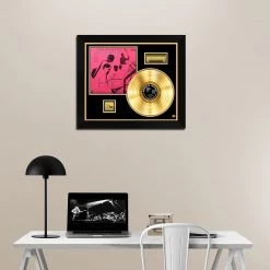 RARE-T Dizzy Gillespie - The Modern Jazz Sextet Gold LP Limited Signature Edition Studio Licensed Custom Frame