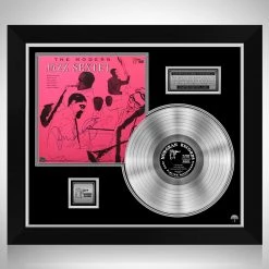 RARE-T Dizzy Gillespie - The Modern Jazz Sextet Platinum LP Limited Signature Edition Studio Licensed Custom Frame