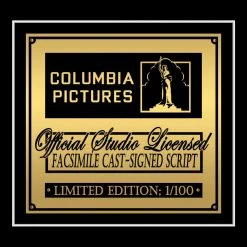 RARE-T Django Unchained Script Limited Signature Edition Studio Licensed Custom Frame