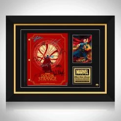 RARE-T Doctor Strange Transcript Limited Signature Edition Studio Licensed Custom Frame