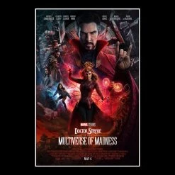 RARE-T Doctor Strange In The Multiverse Of Madness Script Limited Signature Edition Studio Licensed Custom Frame