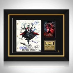 RARE-T Doctor Strange In The Multiverse Of Madness Script Limited Signature Edition Studio Licensed Custom Frame