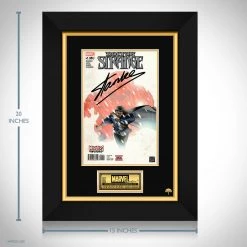 RARE-T Doctor Strange #1 - Stan Lee Limited Signature Edition Comic Book Cover Art Custom Frame Limited Edition Frames