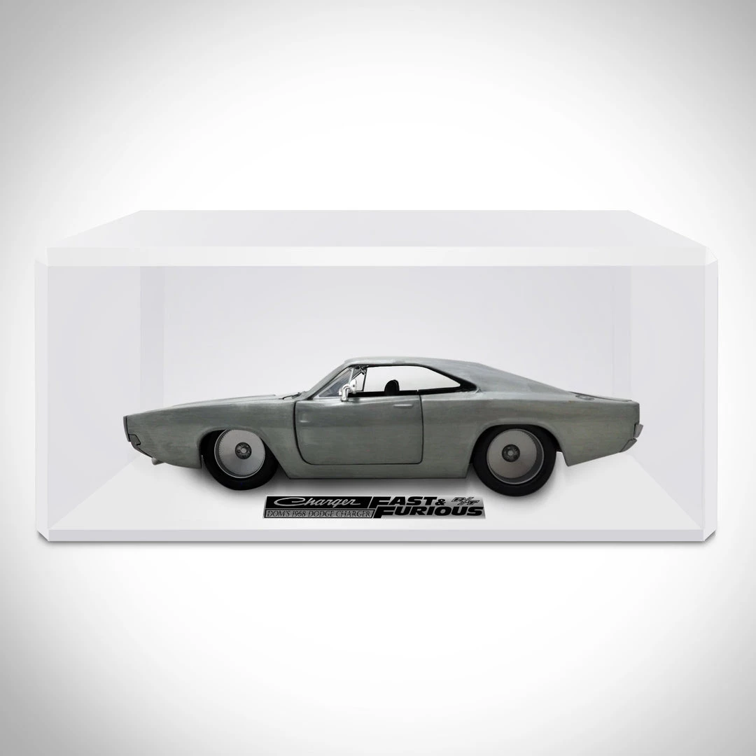 Toy Wonders Die-Cast Vehicles Fast & Furious 7 & F8 Dom's 1968 Dodge Charger R/T Die Cast Car Custom Museum Display 1 Toy Wonders Die-Cast Vehicles Fast & Furious 7 & F8 Dom's 1968 Dodge Charger R/T Die Cast Car Custom Museum Display