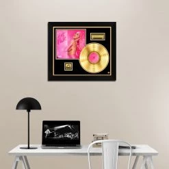 RARE-T Limited Edition Frames Doja Cat - Hot Pink Gold LP Limited Signature Edition Studio Licensed Custom Frame