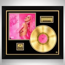 RARE-T Limited Edition Frames Doja Cat - Hot Pink Gold LP Limited Signature Edition Studio Licensed Custom Frame
