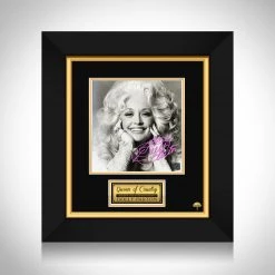 RARE-T Dolly Parton Photo Limited Signature Edition Studio Licensed Custom Frame