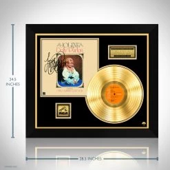 RARE-T Limited Edition Frames Dolly Parton Jolene Gold LP Limited Signature Edition Studio Licensed Custom Frame