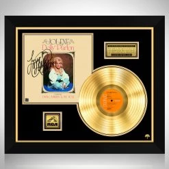 RARE-T Limited Edition Frames Dolly Parton Jolene Gold LP Limited Signature Edition Studio Licensed Custom Frame