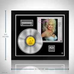 RARE-T Dolly Parton - Think About Love Platinum LP Limited Signature Edition Studio Licensed Custom Frame Limited Edition Frames 12 RARE-T Dolly Parton - Think About Love Platinum LP Limited Signature Edition Studio Licensed Custom Frame Limited Edition Frames