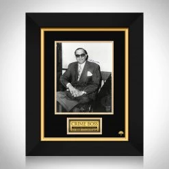 RARE-T Don Vito Genovese Photo Limited Signature Edition Studio Licensed Custom Frame