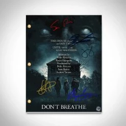 RARE-T Don't Breathe Transcript Limited Signature Edition Studio Licensed Custom Frame NEW