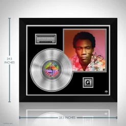 RARE-T Childish Gambino - Because The Internet Platinum LP Limited Signature Edition Studio Licensed Custom Frame Limited Edition Frames 12 RARE-T Childish Gambino - Because The Internet Platinum LP Limited Signature Edition Studio Licensed Custom Frame Limited Edition Frames