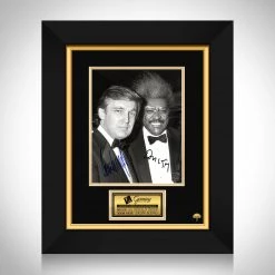 RARE-T Donald Trump & Don King Photo Limited Signature Edition Studio Licensed Custom Frame Sports Memorabilia