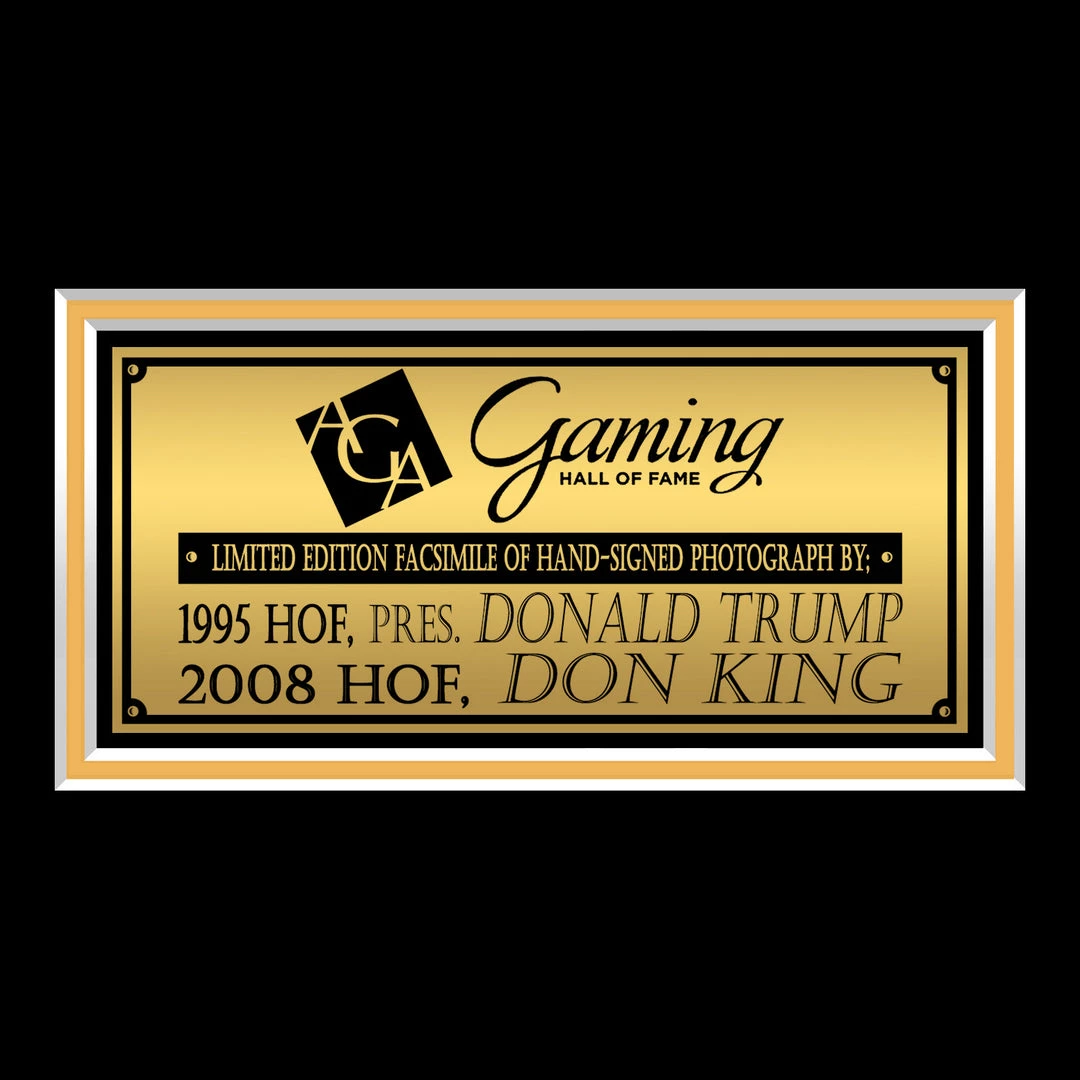 RARE-T Donald Trump & Don King Photo Limited Signature Edition Studio Licensed Custom Frame Sports Memorabilia 6 RARE-T Donald Trump & Don King Photo Limited Signature Edition Studio Licensed Custom Frame Sports Memorabilia
