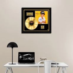 RARE-T Donna Summer - She Works Hard For The Money Gold LP Limited Signature Edition Studio Licensed Custom Frame