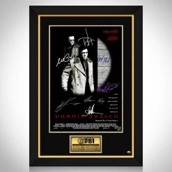 RARE-T Donnie Brasco Mini Poster Limited Signature Edition Studio Licensed Custom Frame Limited Edition Frames