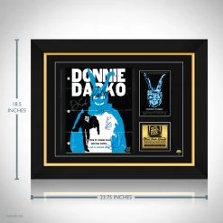 RARE-T Donnie Darko Movie Script Limited Signature Edition Studio Licensed Custom Frame