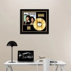RARE-T Donny & Marie Osmond - The Best Of Gold LP Limited Signature Edition Studio Licensed Custom Frame Limited Edition Frames