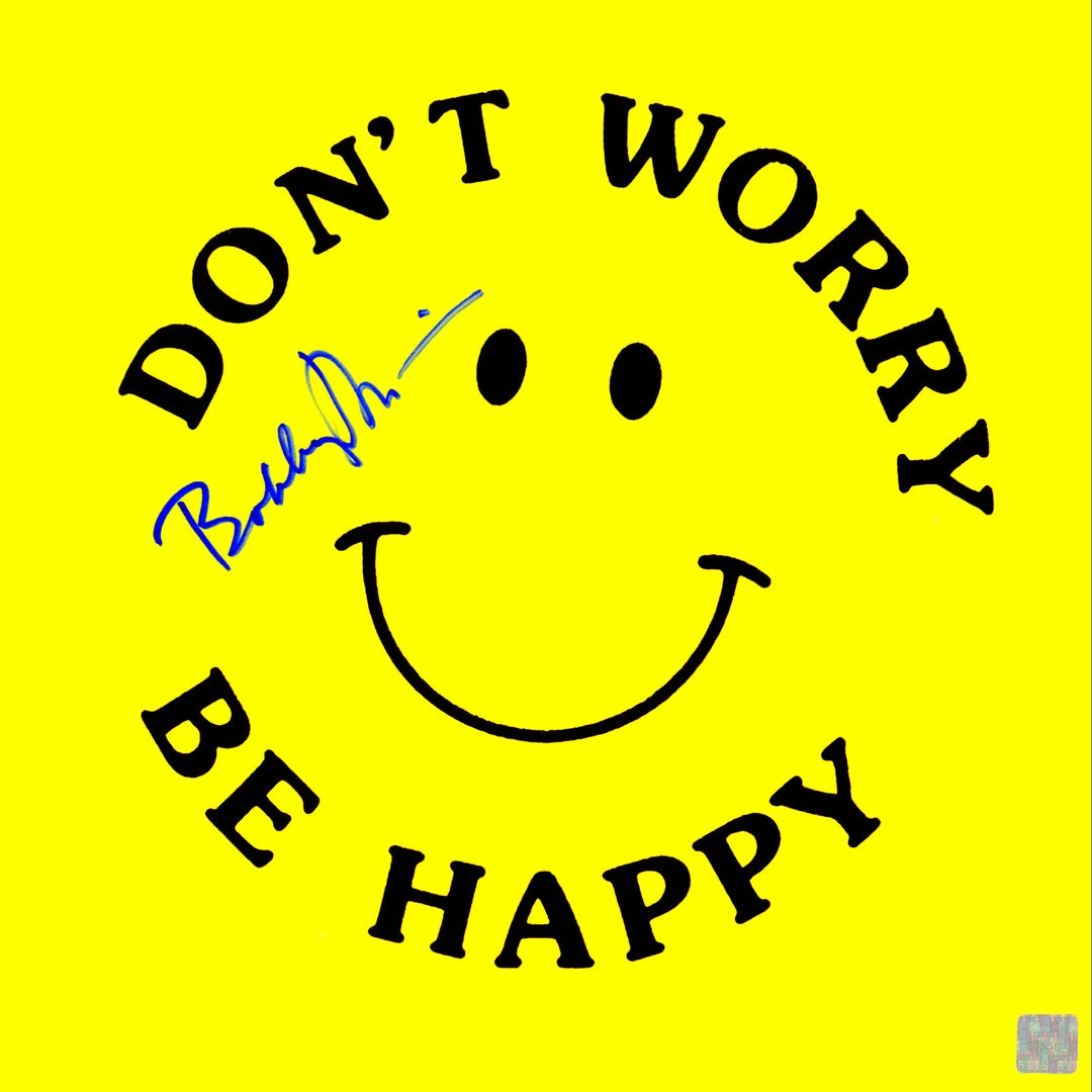RARE-T Bobby McFerrin Don't Worry Be Happy Limited Signature Edition Studio Licensed LP Cover Custom Frame Limited Edition Frames 8 RARE-T Bobby McFerrin Don't Worry Be Happy Limited Signature Edition Studio Licensed LP Cover Custom Frame Limited Edition Frames