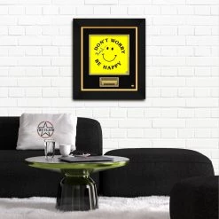 RARE-T Bobby McFerrin Don't Worry Be Happy Limited Signature Edition Studio Licensed LP Cover Custom Frame Limited Edition Frames 13 RARE-T Bobby McFerrin Don't Worry Be Happy Limited Signature Edition Studio Licensed LP Cover Custom Frame Limited Edition Frames