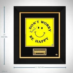 RARE-T Bobby McFerrin Don't Worry Be Happy Limited Signature Edition Studio Licensed LP Cover Custom Frame Limited Edition Frames 12 RARE-T Bobby McFerrin Don't Worry Be Happy Limited Signature Edition Studio Licensed LP Cover Custom Frame Limited Edition Frames