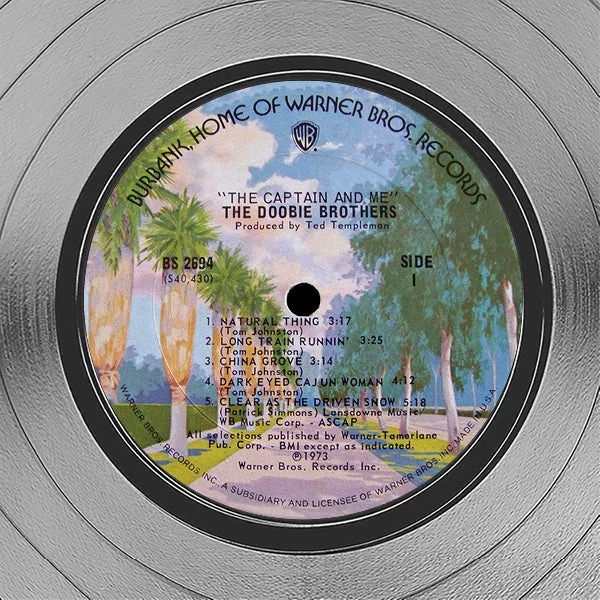 RARE-T The Doobie Brothers - The Captain And Me Platinum LP Limited Signature Edition Studio Licensed Custom Frame 8 RARE-T The Doobie Brothers - The Captain And Me Platinum LP Limited Signature Edition Studio Licensed Custom Frame