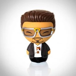 Grosnor Dorbz Vinyl 2017 Tony Stark -Spider-Man Homecoming GameStop Exclusive - Certified Hand-Signed By Stan Lee